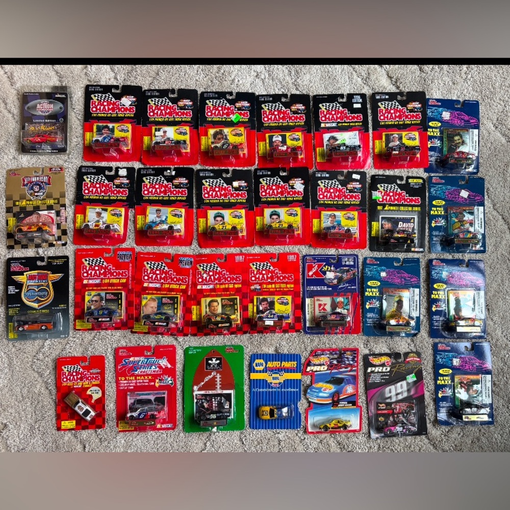 Racing Champion cars - 31 total